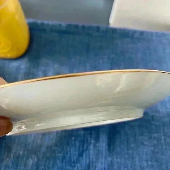 Vintage Thomas China made in Bavaria, 2 autumn harvest design with gold trim - Picture 5 of 5